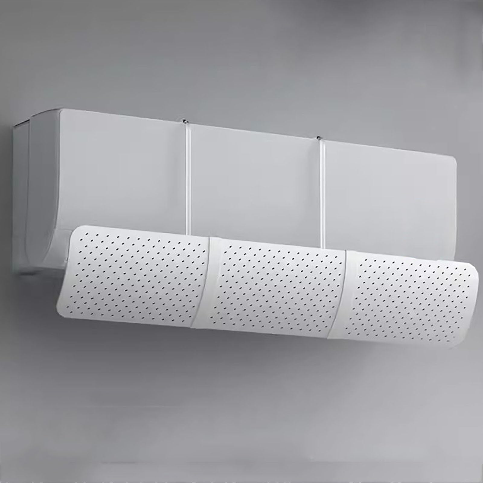 Dubtedhou One Color Air Conditioner Deflector, Air Conditer Vent Deflector 35.4X6.9in For Living Study Room