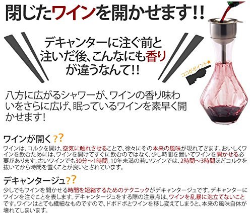Amazon | リーデルデキャンタ ワインシャワーギフトセット (単品
