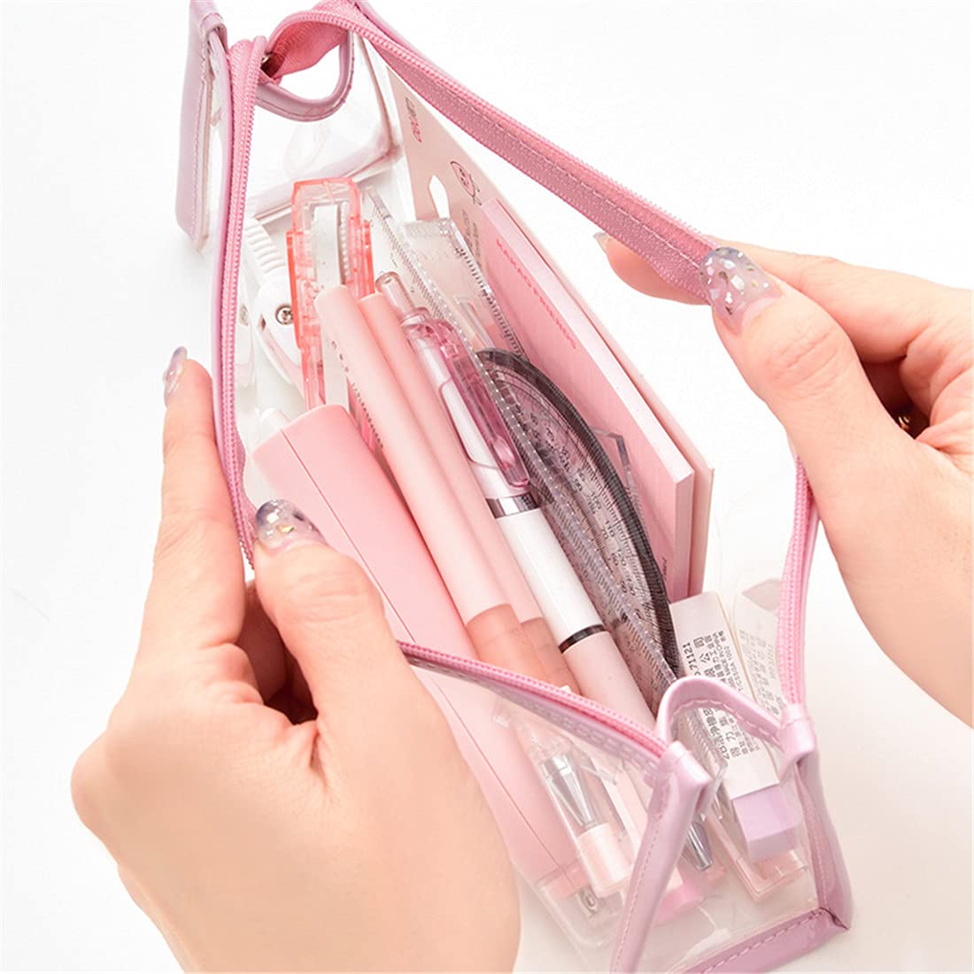 Pencil Case, Large Capacity, Stationery, Multi-functional Pouch, Pencil Case, Stylish, High School Students, Pen Holder, Boys, Elementary School Students, Pen Case, Stylish, Tool Pen Case, Pencil, Office Products