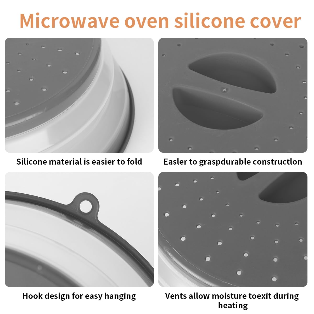 OMABETA Couvercle De Protection Pour Micro-ondes Anti-éclaboussures