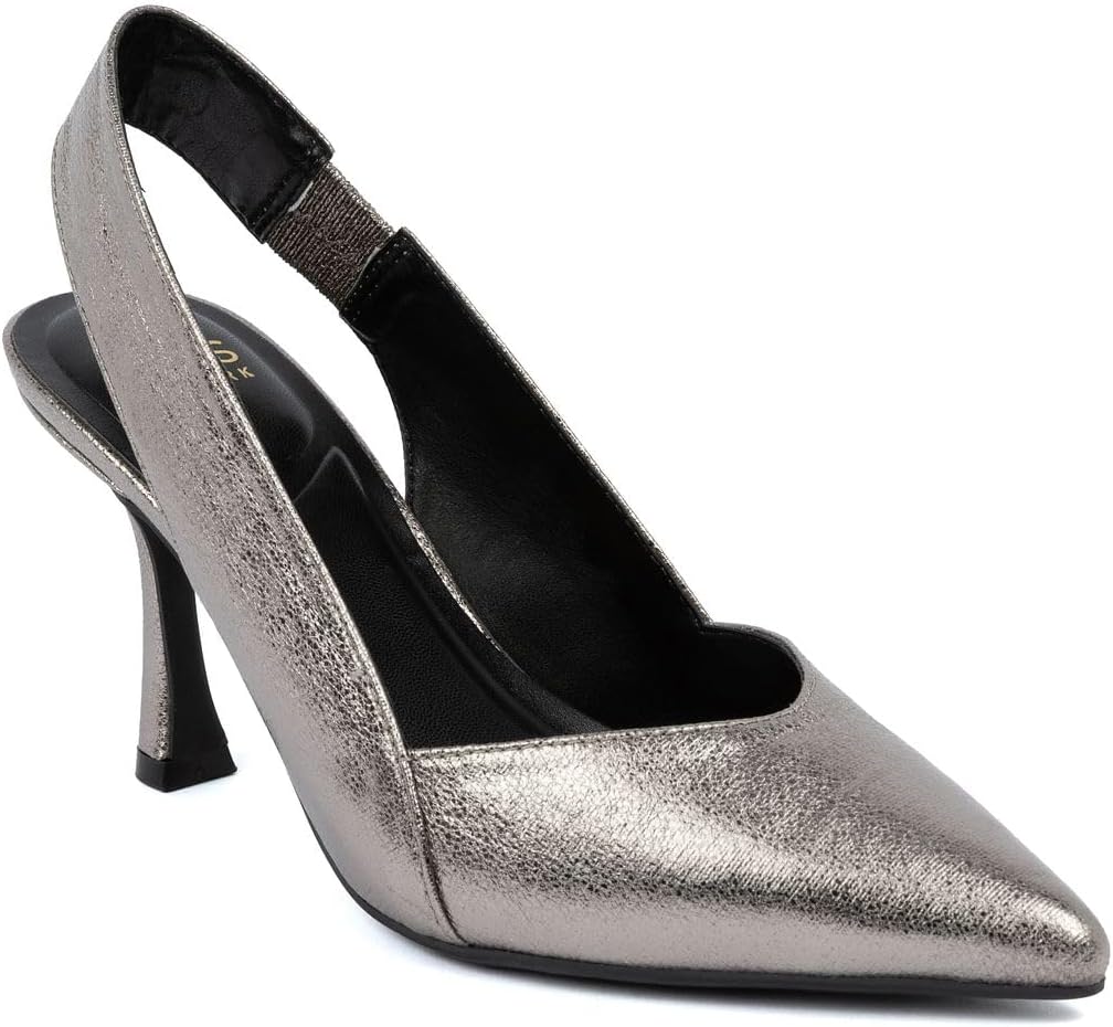 Jones New York Women’s Slingback Pumps - Classic Kitten Heel