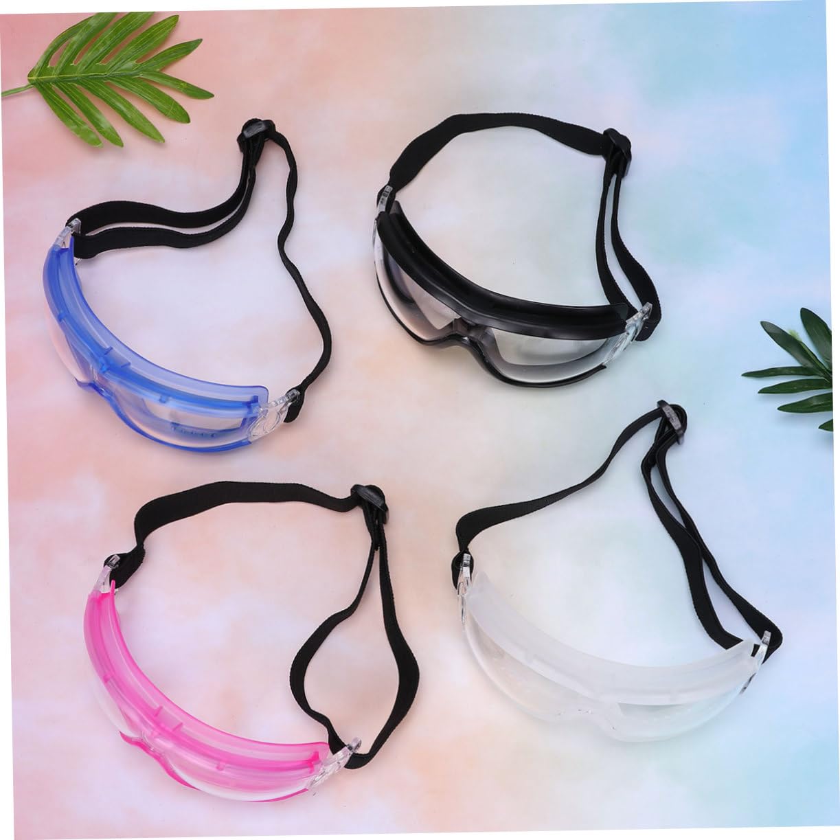 Gafas de Ciclismo Protectoras 4 Piezas PC para Exterior