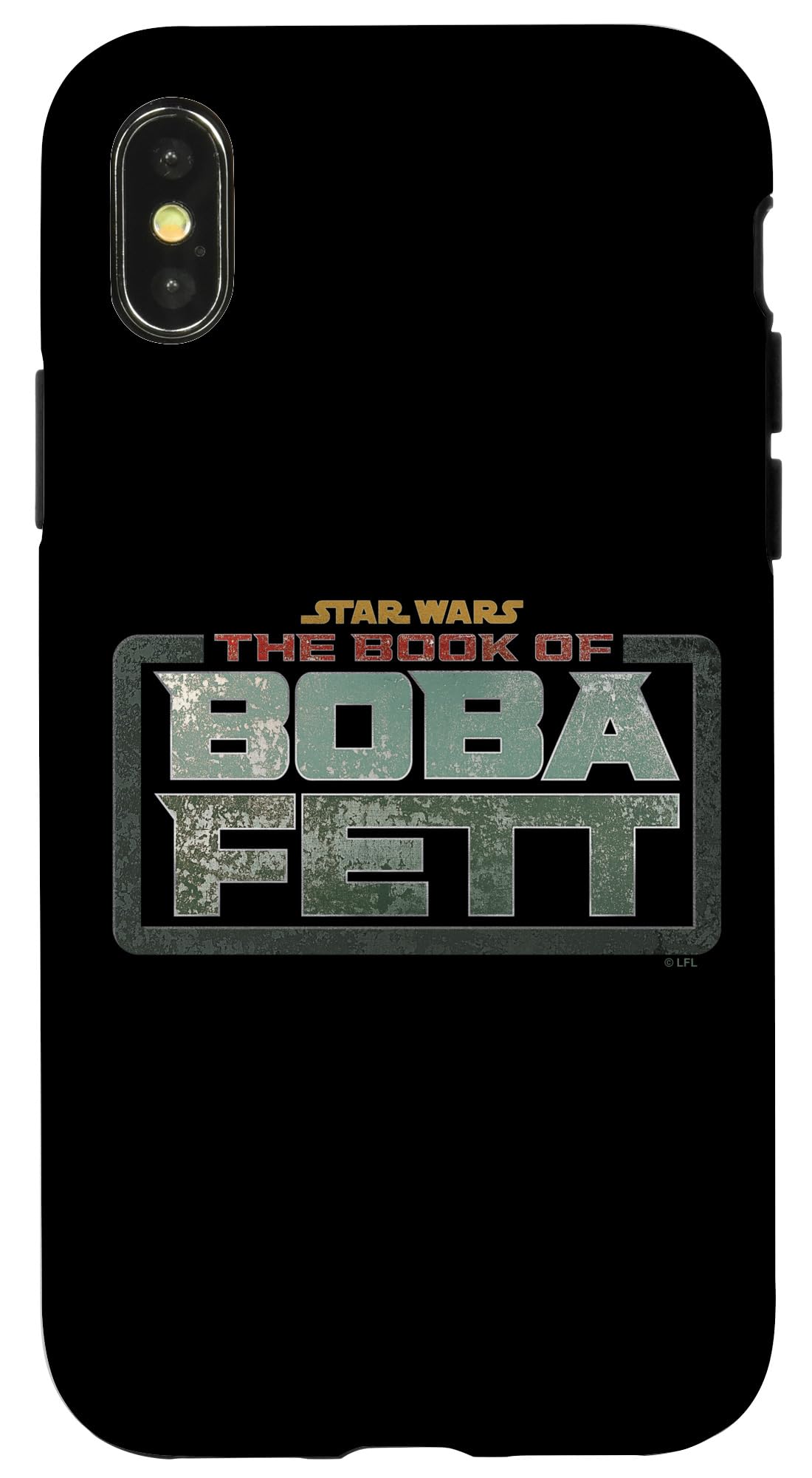 Coque iPhone X/XS Star Wars antichoc Boba Fett