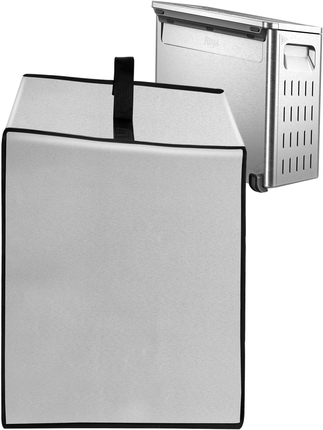 Crisps Fryer Cover,Flip Air Fryer Lid,Heavy Duty Heat-Resistant Waterproof Nylon Protective Case for Ninja Flip Toaster Oven &Air Fryer,Convection Toaster Oven,SP151 (Silver) Crisps Fryer Cover,Flip Air Fryer Lid,Heavy Duty Heat-Resistant Waterproof Nylon Protective Case for Ninja Flip Toaster Oven &Air Fryer,Convection Toaster Oven,SP151 (Silver)
