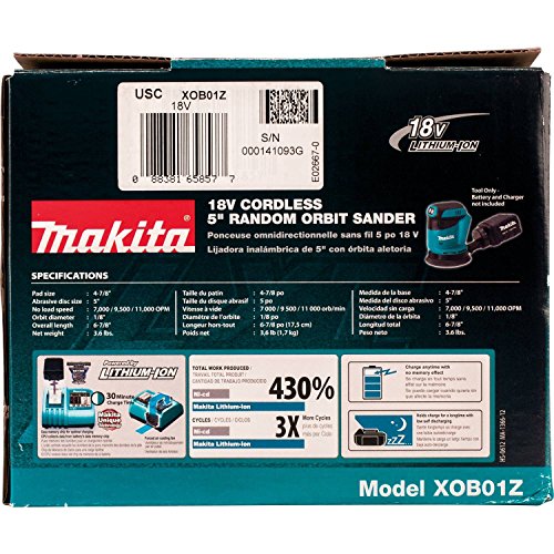 Makita XOB01Z 18V LXT Lithium-Ion Cordless 5