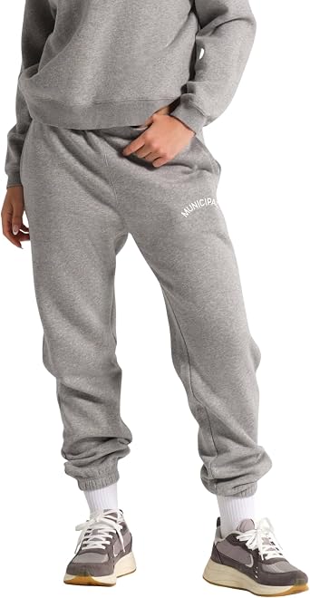 MUNICIPAL Womens Varsity Sweatpants