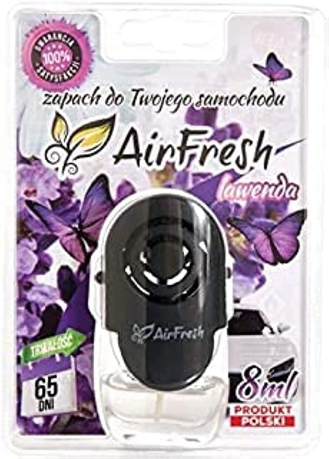 Rockport Airfresh Car Fresheners Vent Tabs 8ml Made in Poland (Lavender)