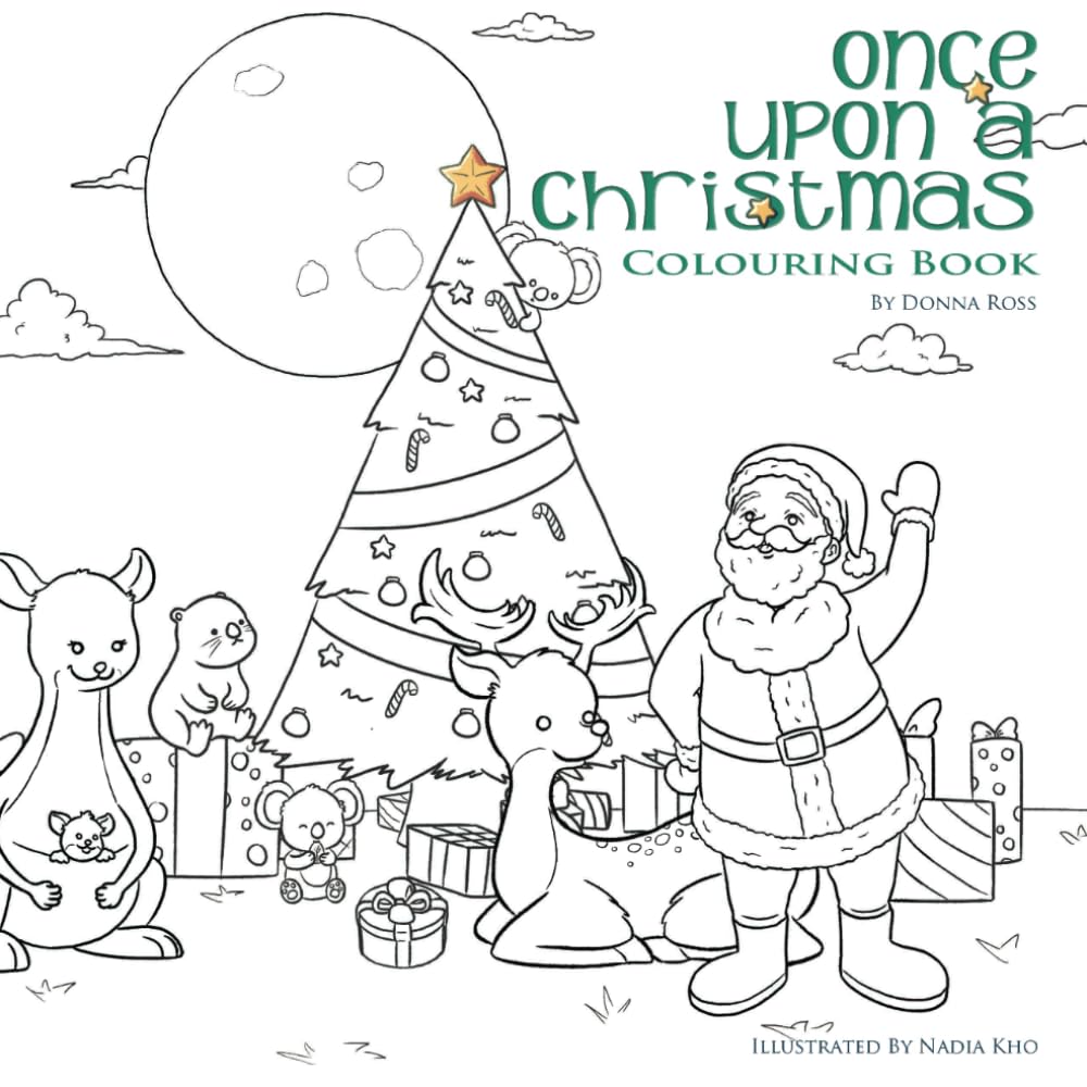 Once Upon A Christmas Colouring Book