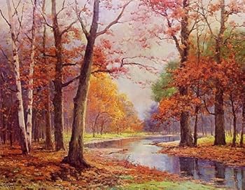 Amazon.co.jp: ロバート・ウッド「秋の林間」 