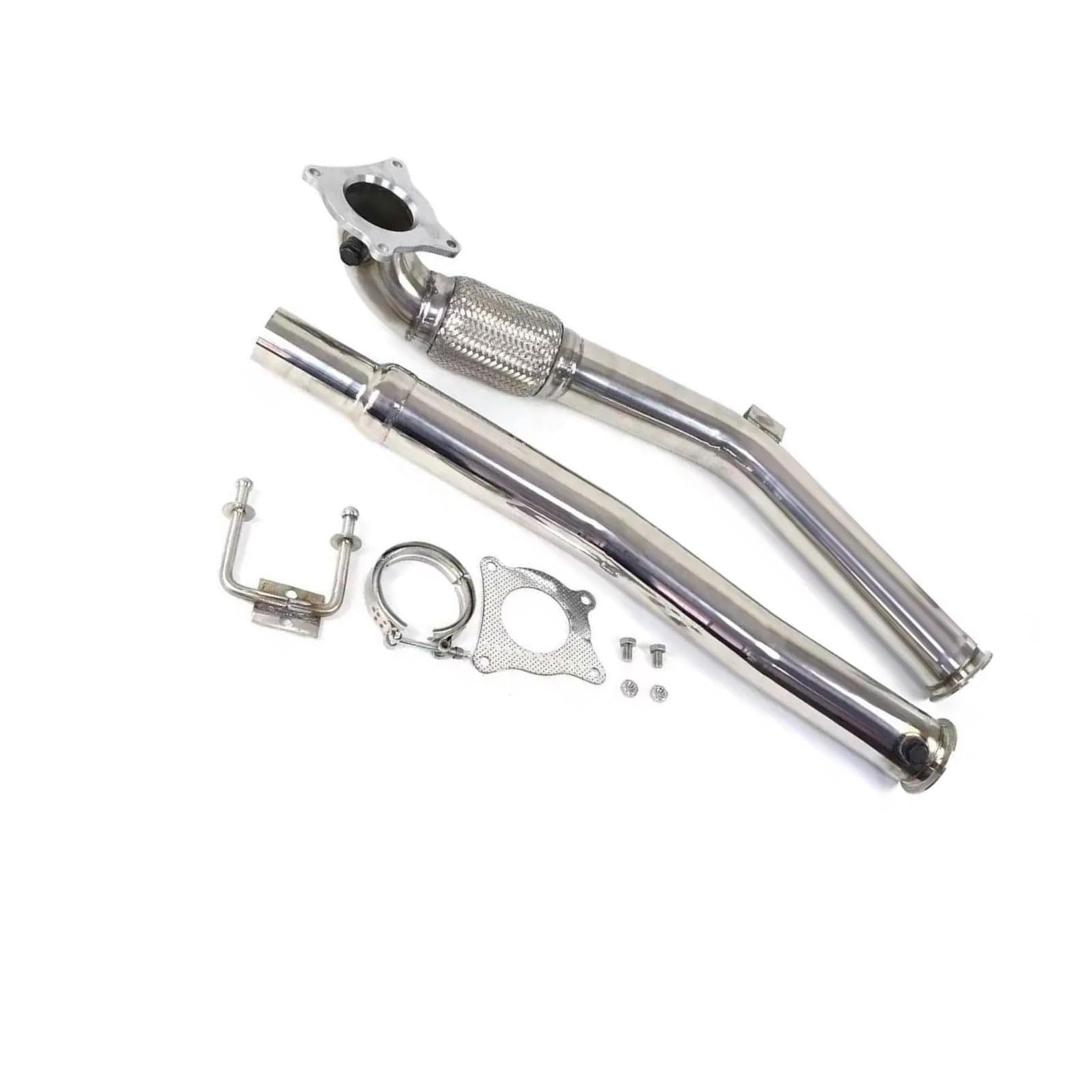 Tubo De Escape De Acero Inoxidable Para Motor De Coche Para A3 8P 2.0T TSI 2005 2006 2007 2008 2009 2010 2011 2012 2013