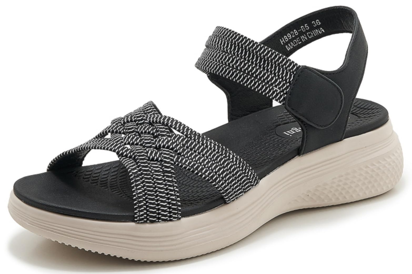 SMajong Sandalias Deportivas Ortopedicas para Mujer Sandals Planas de Verano Zapatos de Playa Casual Sandalias para Caminar Moda