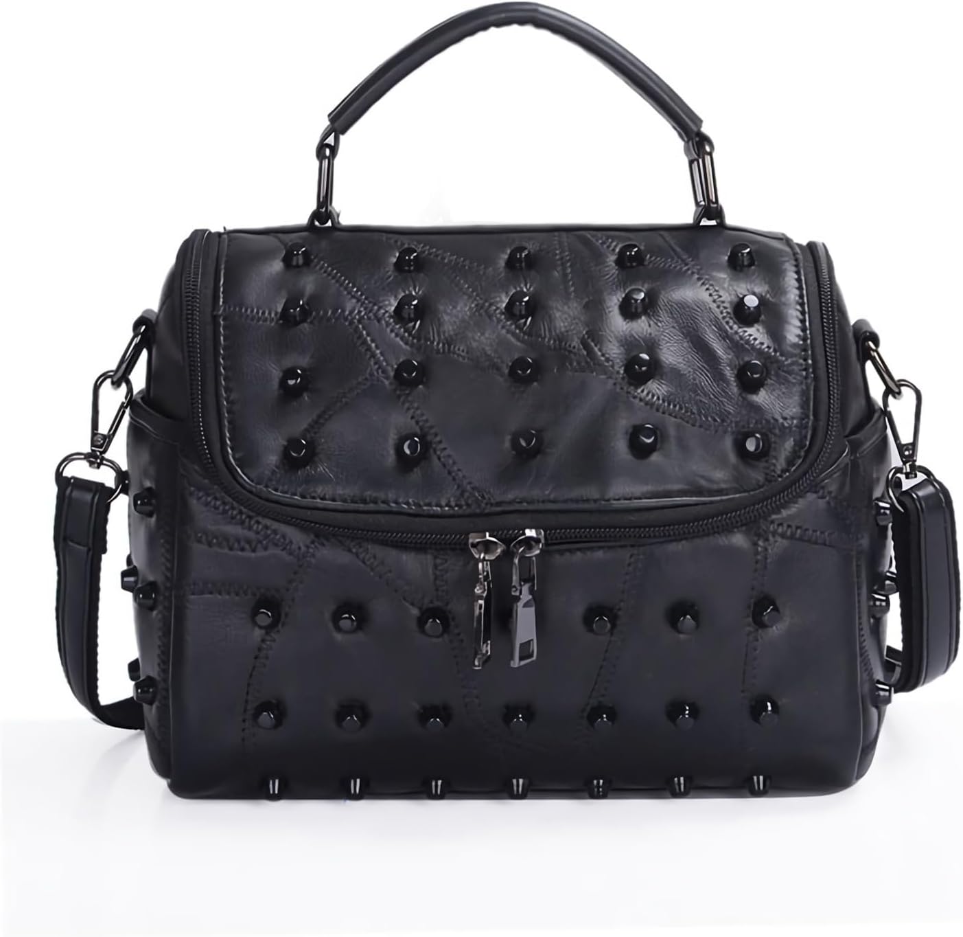 Black Skull Women Bag