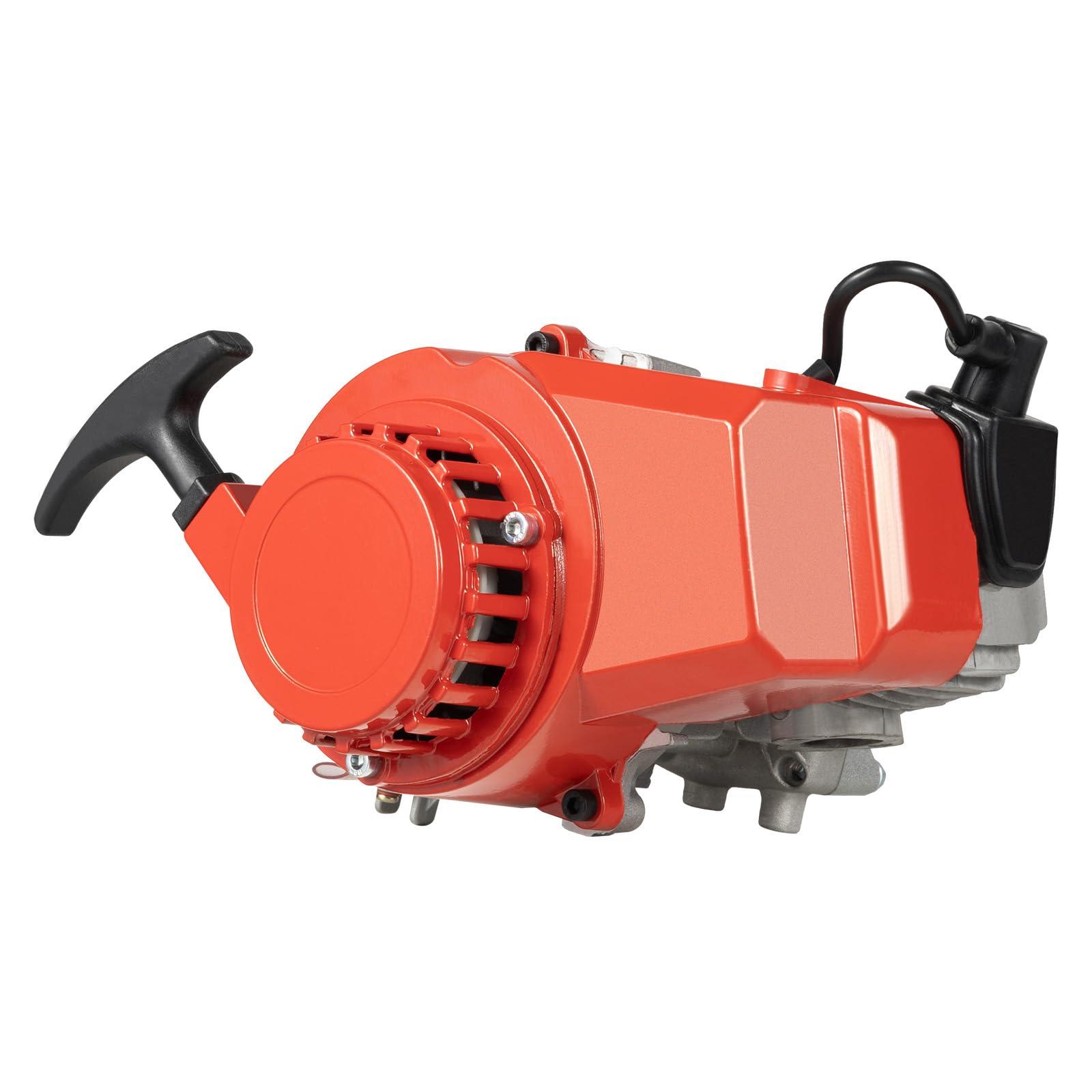 49CC Motors Dirtbike Motor, 3.5PS Pocket Bike Mini ATV Quad mit Getriebe Vergaser, Ziehen Start, Vergaser mit Getriebe für Taschenmotorräder Geländemotorräder ATVs Motorroller
