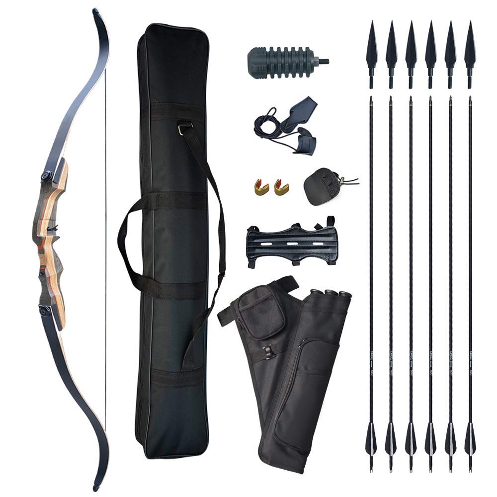 Buy Tongtu 2060 Lbs Takedown Recurve Bow and Arrows for Adults
