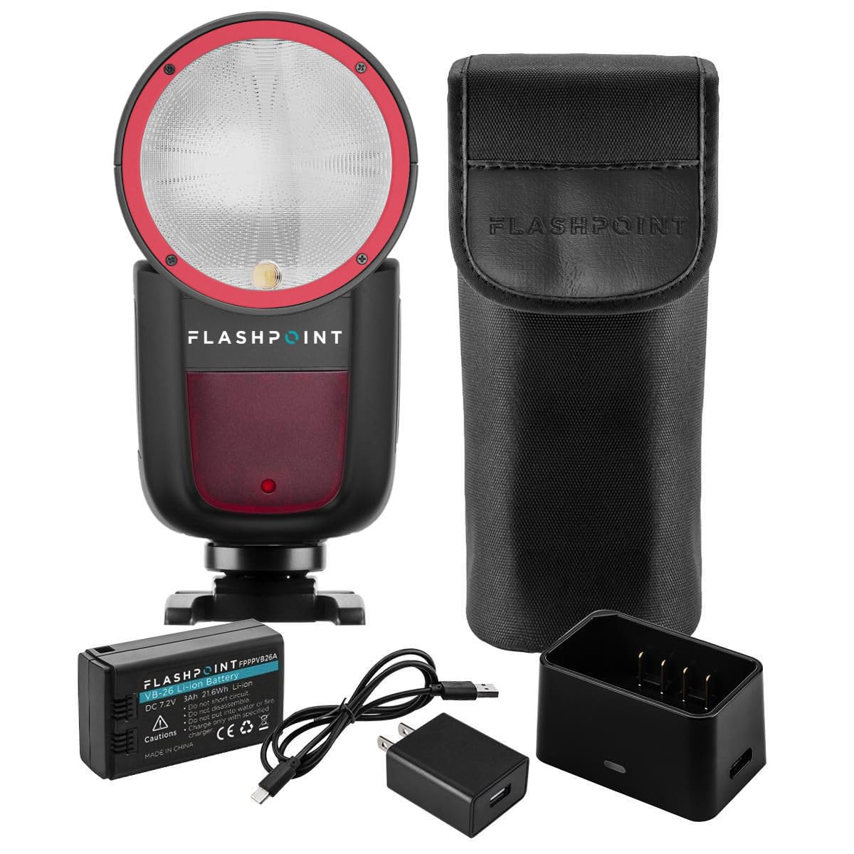 Amazon.com: Flashpoint Zoom Li-ion X R2 TTL Round Head Speedlight