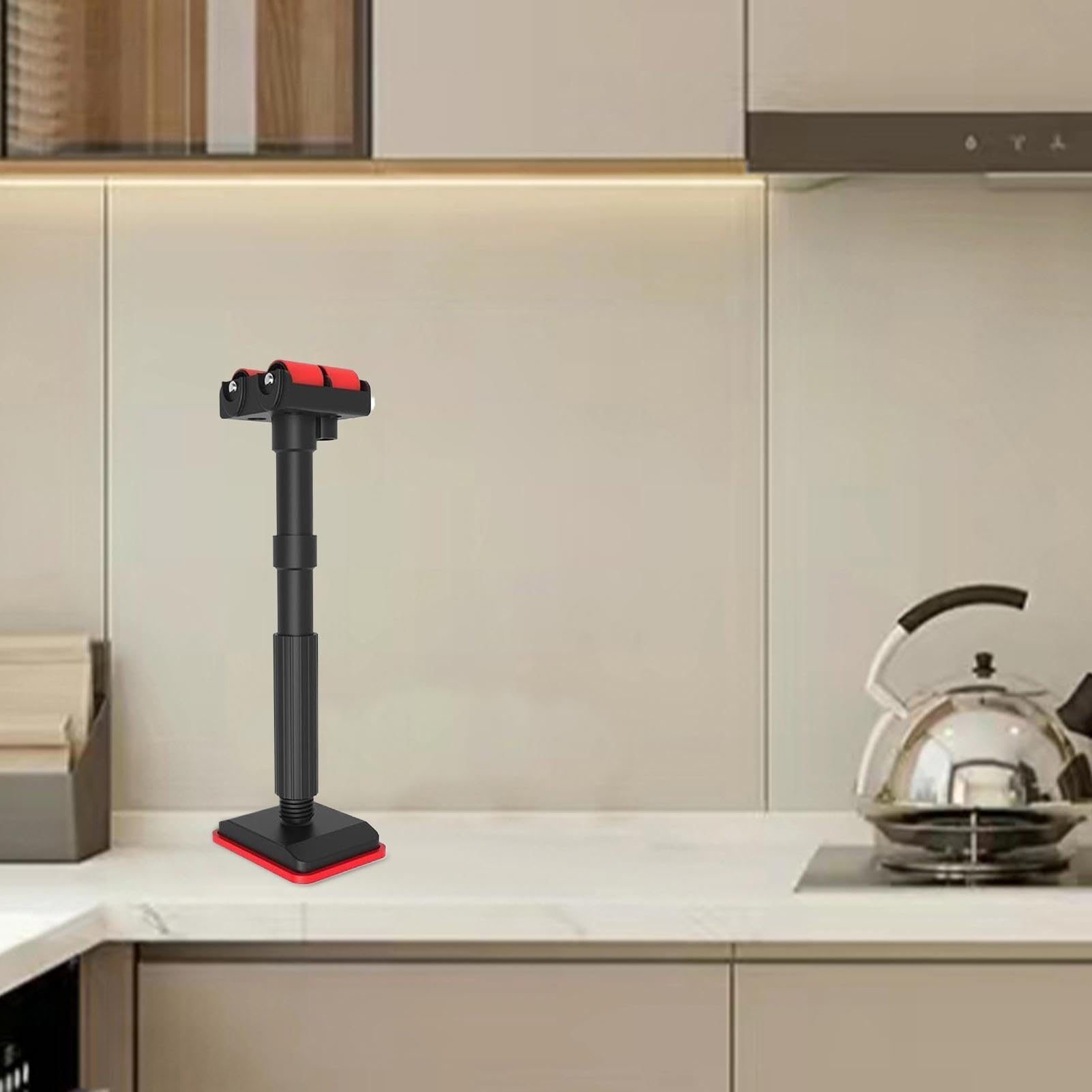 Poste de soporte que ahorra mano de obra - Gato elevador de gabinete ajustable en altura, instalación pesada de barra de elevación | Dormitorio Baño Garaje Muebles para el hogar Panel de la