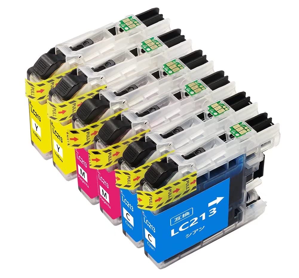 Amazon.co.jp: ブラザー用 互換インクカートリッジ LC213 （B-213