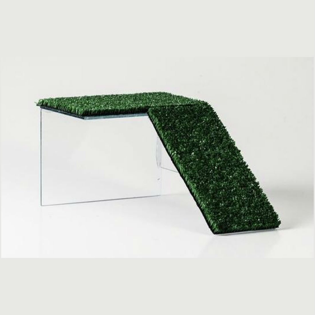 Rampa Plataforma De Cristal para Tortuga - Tamaño Mediano - 16x12x25 cm