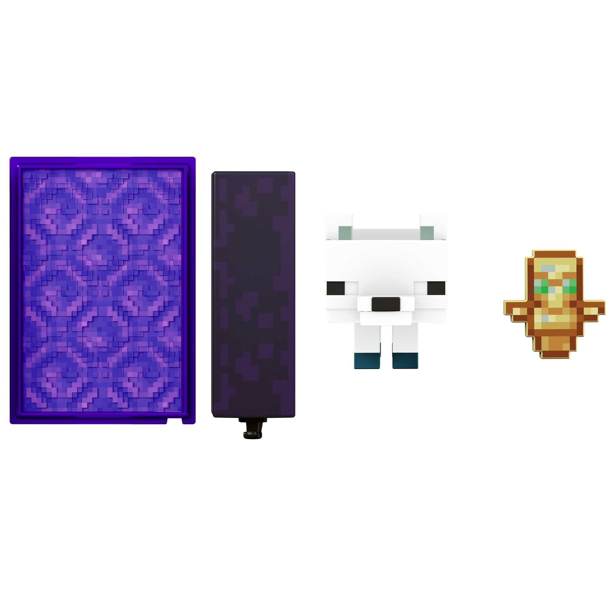 Mattel Minecraft Hoglin Build-A-Portal Figure
