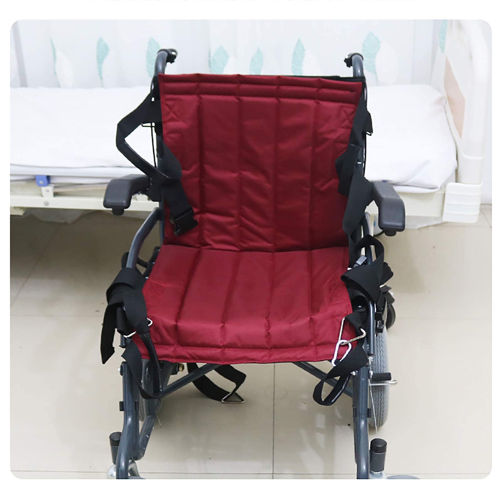 Tablas de Transferencia de Pacientes Cinturón de elevación de Pacientes Arnés de Transferencia Almohadilla de Asiento para atención hospitalaria y domiciliaria - 4 manijas para Ayudar al Cuidador