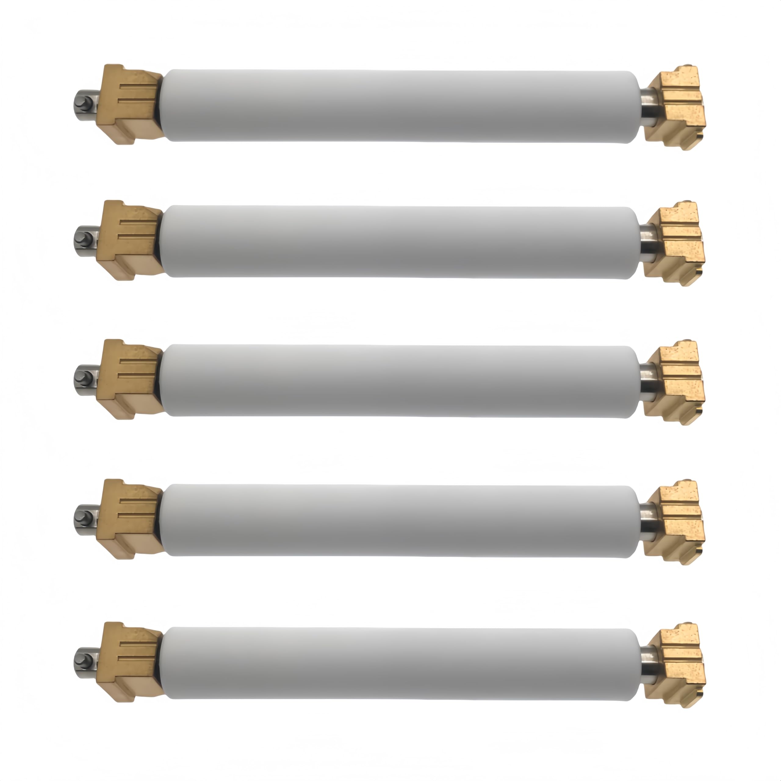 5 x P1058930-080 Liner Platen Roller Assembly 79815M Wartungsset kompatibel mit Zebra ZT411 ZM400 ZT410 Drucker 203dpi 300dpi 600dpi (5 Stück)