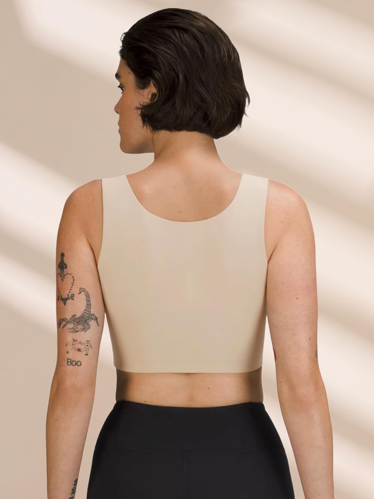 GCTBL Soutien-gorge de natation transgenre FTM Trans Binder sans couture