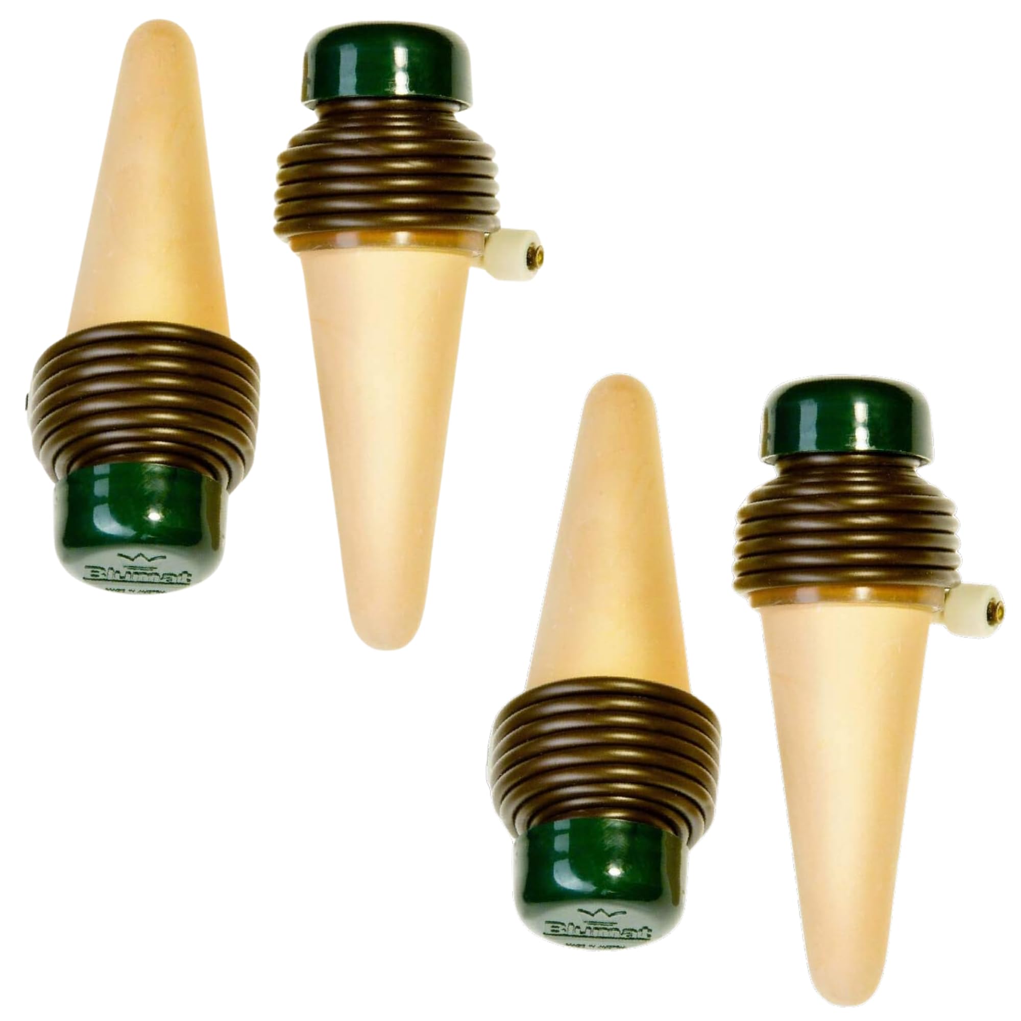 Blumat Classic (Jr.) Automatic Plant Watering Stakes for Watering Plants on Vacation, X-Large (4 Pack XL)