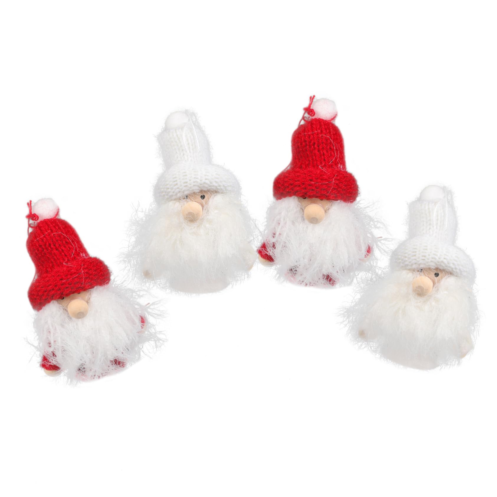 Cabilock Adornos Navideños Colgantes De Papá Noel Decoraciones para Árbol De Navidad Accesorios para Interiores Y Exteriores 4 Piezas X 4