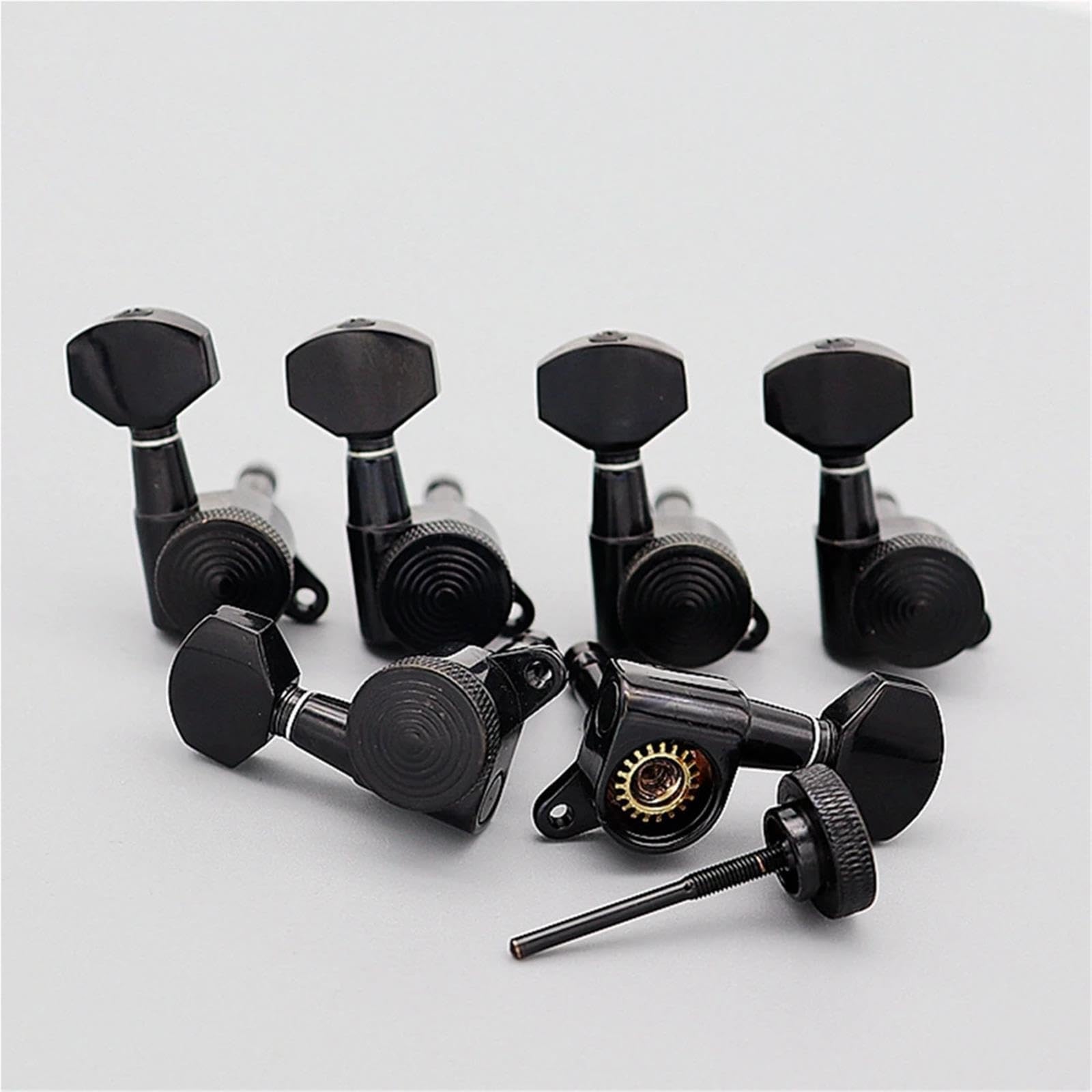 For JIN ho 6R Guitar Locking Tuners Guitar machine head for JN-07 SP Black/Chrome/Black Nickel/Gold(6R Gold)