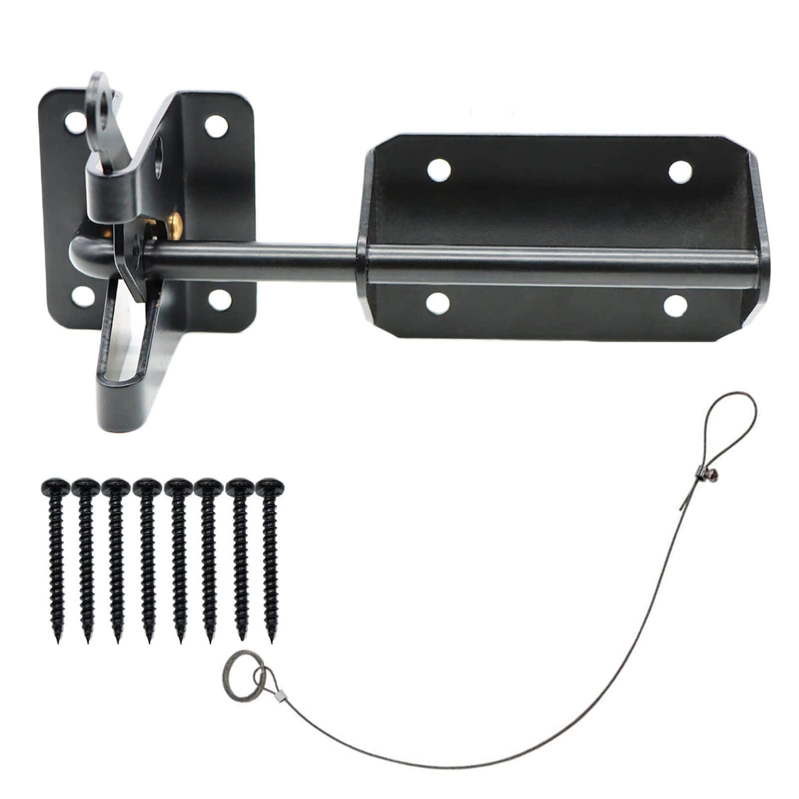 Buy Heavy Duty Gravity SelfLocking Gate Latch with Cable Pull for