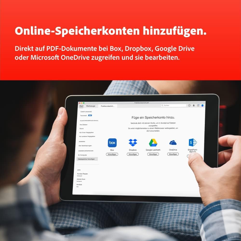 Adobe Acrobat Standard | PDF-Erstellung & Bearbeitung | 1 Jahr | WIN/MAC|Download | Aktivierungscode per Email