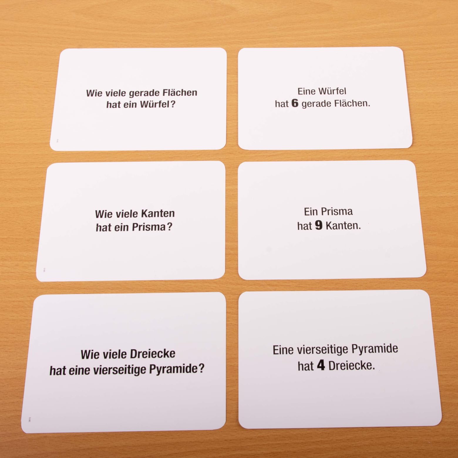 Geometrische Körper, Holz Lernmaterial Mathe & Geometrie | 10 geometrische Formen, 14 Grundflächen, 100 Aufgaben, Montessori Lernset, räumliches Denken fördern