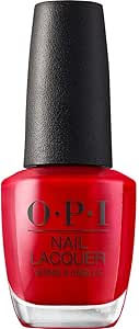 OPI Classic Nail Polish | Long-Lasting Luxury Nail Varnish | Original High-Performance | Big Apple Red, 15 ml