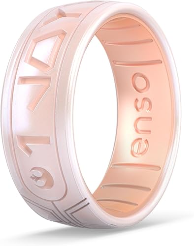 Enso Rings Anillo de silicona Star Wars - Te amo y te conozco - Diseño cómodo y flexible - Aurebesh