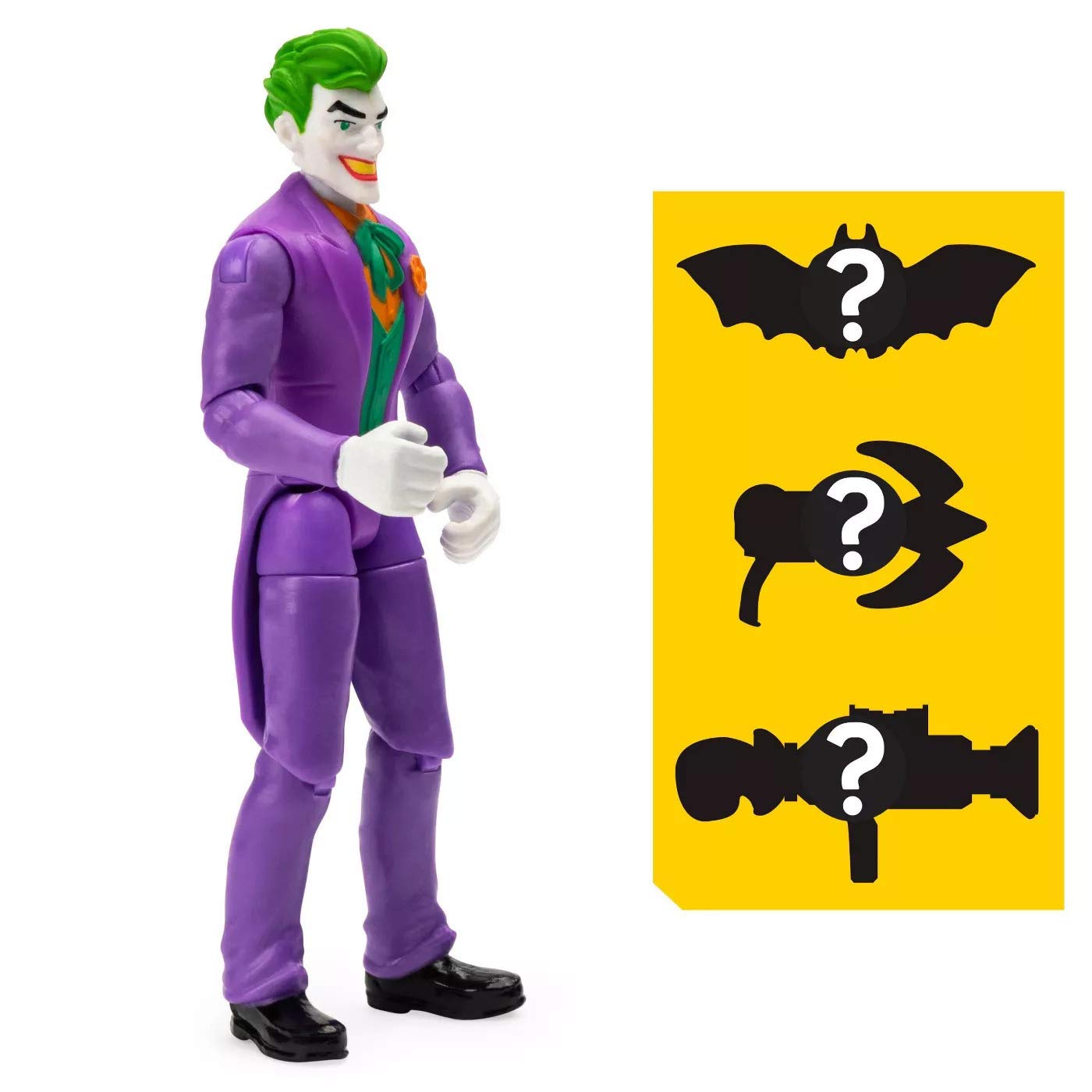 Amazon.com: DC Batman 2020 The Joker 4-inch Action Figure by Spin