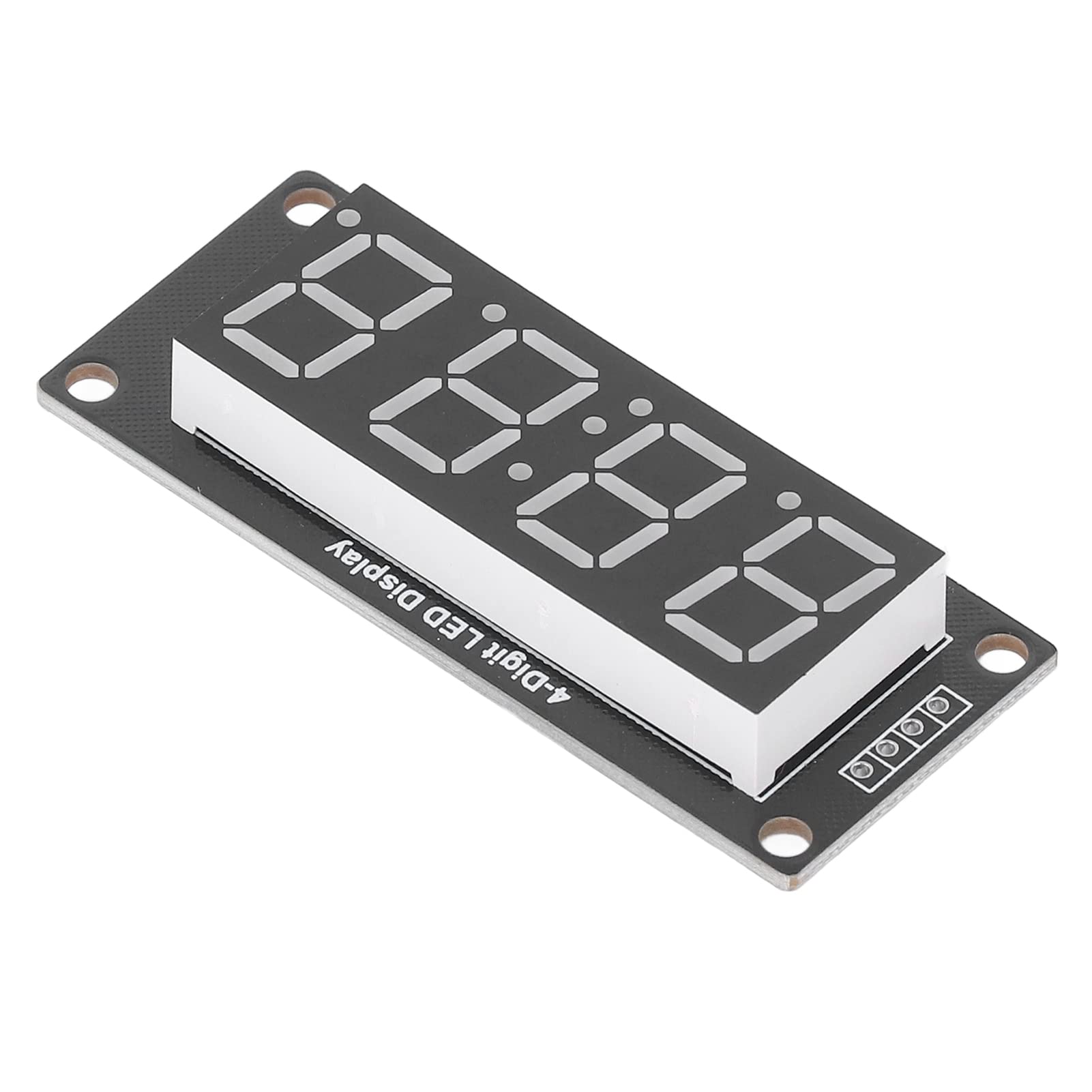 4 Digit Digital Tube, 7 Segments 4 Digit Digital Tube, 4 Digit Tube Clock Module LED Display Board 4 Digit Tube LED Segment Display Module TM1637 0.56in (Red MRA041D)