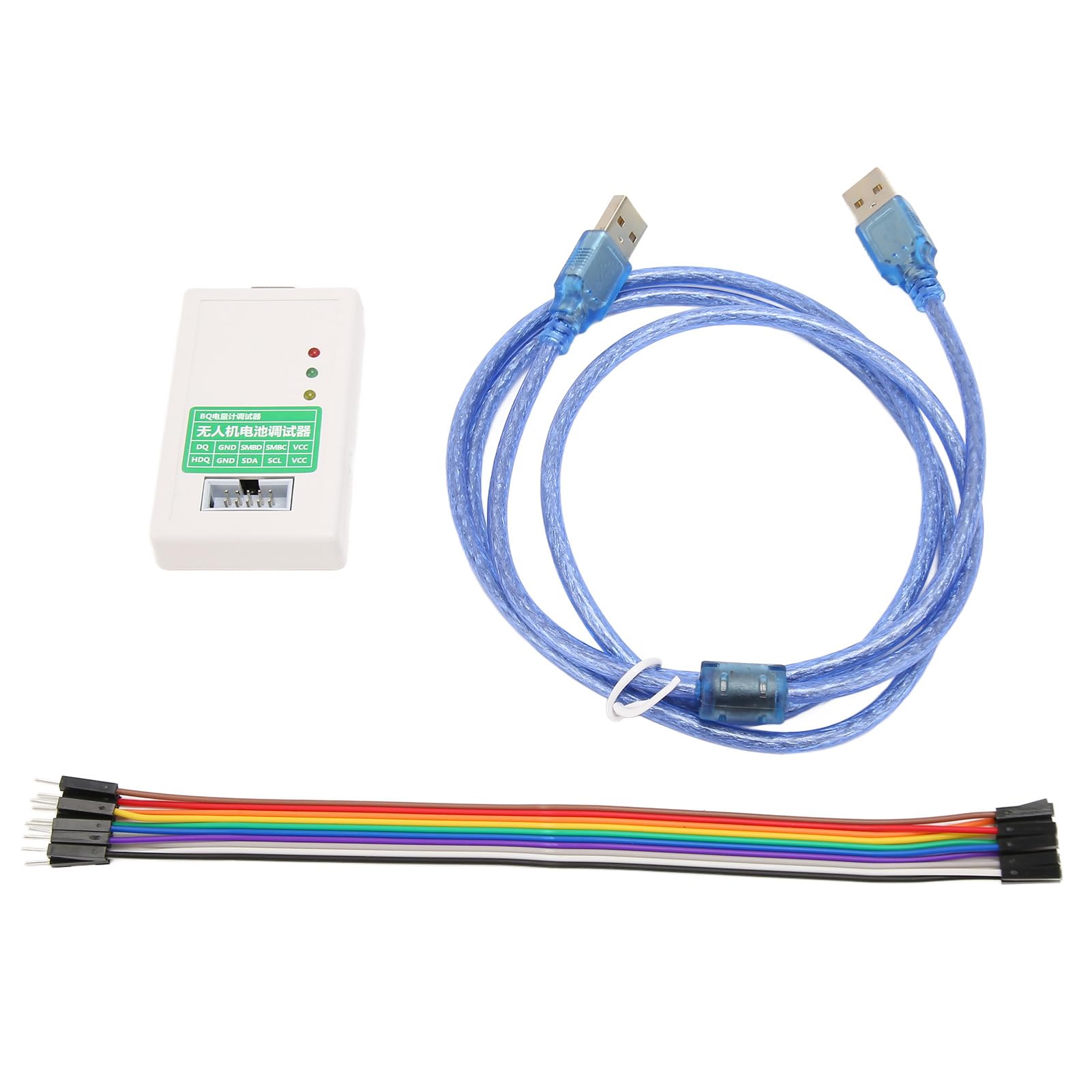 Acouto Programador de Medición de Batería EV2400 para UAV EV2400 Medidores de Baterías EV2300 Depurador de Batería Desbloqueo Modificar Serie de Lectura con EV2300 Original Programador de Medición