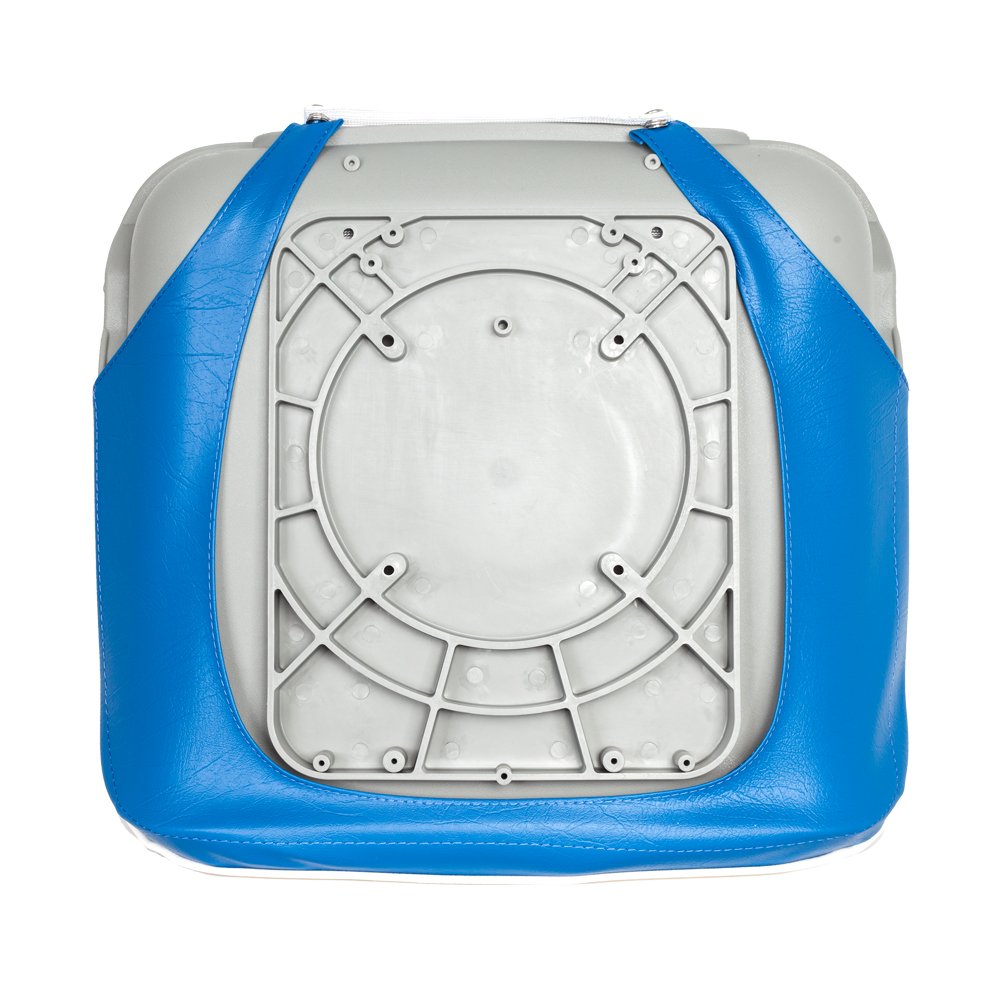 Oceansouth Siège de Bateau Pliant Skipper (Bleu/Blanc)