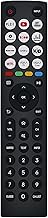 Riry Nouvelle Remplacement télécommande Hisense TV pour telecommande Hisense VIDAA LCD LED 4K Smart TV- Aucune Configuration REQUISE