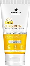 Keratoplus Sunscreen SPF 40 | Lightweight Formula with Hyaluronic Acid & Niacinamide | Broad Spectrum PA+++ | Matte Finish | Suitable for All Skin Types