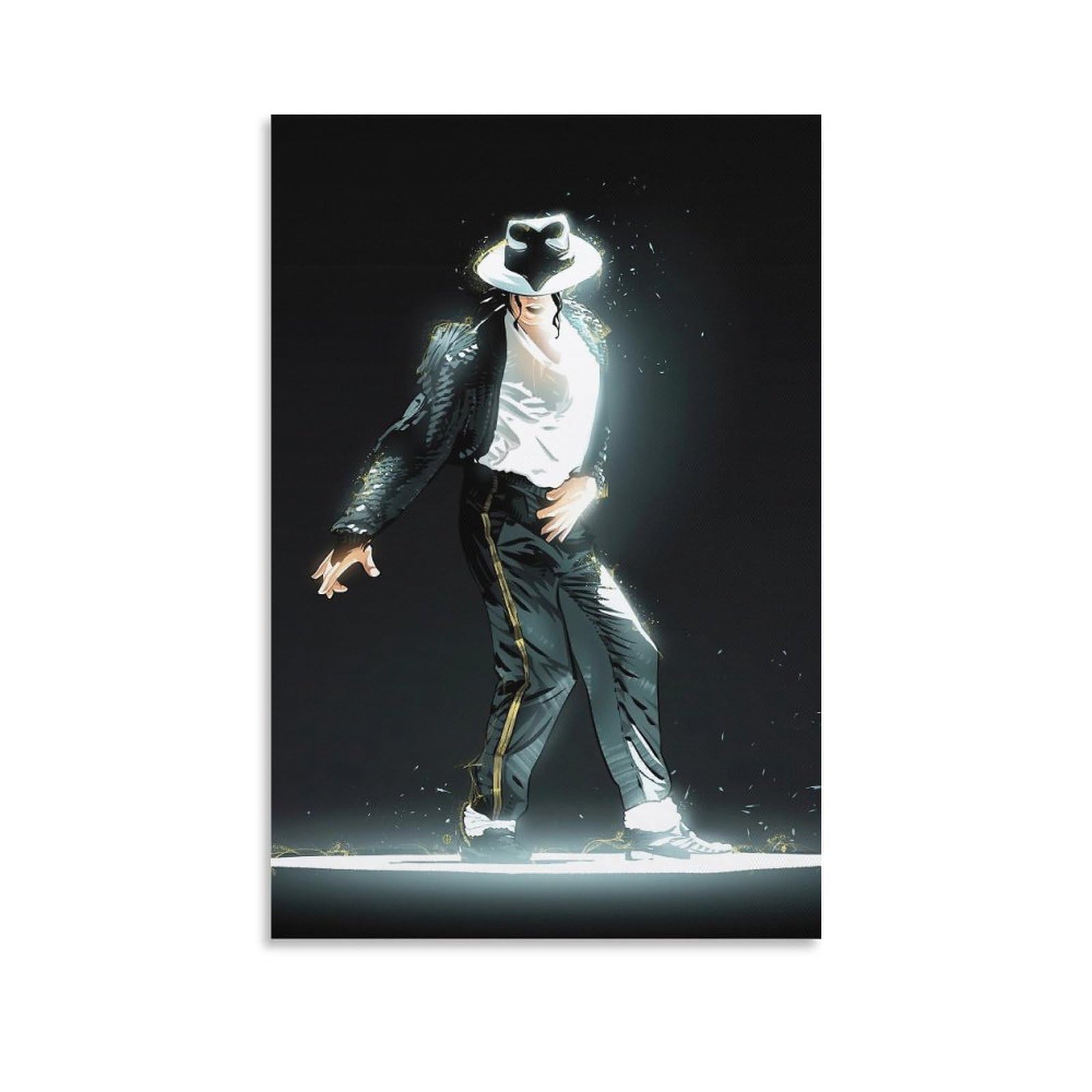 Art Posters Michael Jackson Room Decor Posters Minimalist Decor Wall Art Paintings Canvas Wall Decor Home Decor Living Room Decor Aesthetic 12x18inch(30x45cm) Unframe-style