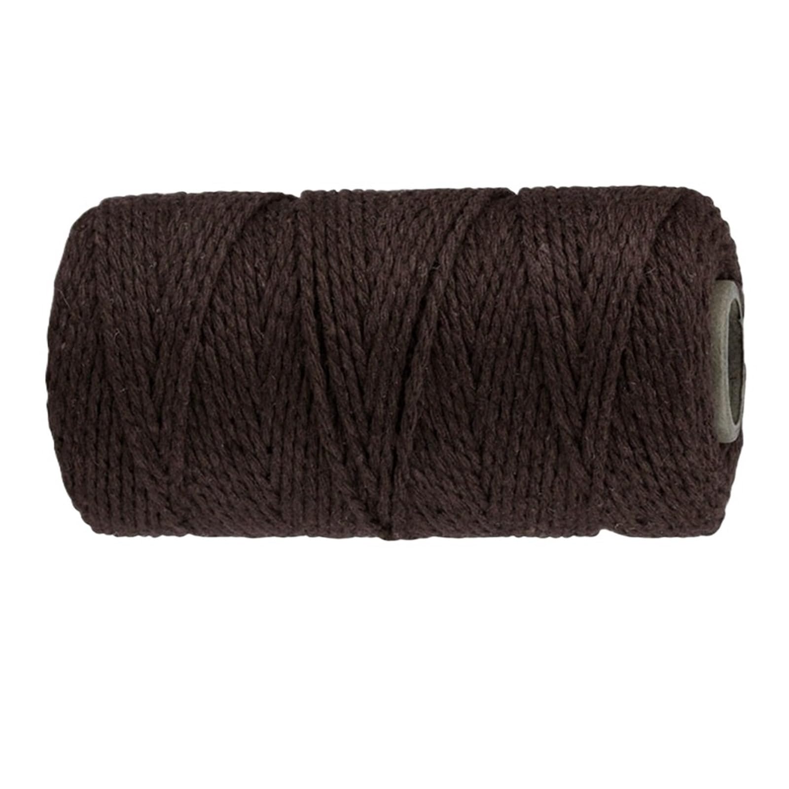 Cotton Macrame Cord 2mm 100M(3937") DIY Beige Macrame Cord Thread Handmade Crafts Cotton Twisted Twine Rope String Home Textile Wedding Party Decor(Color09)