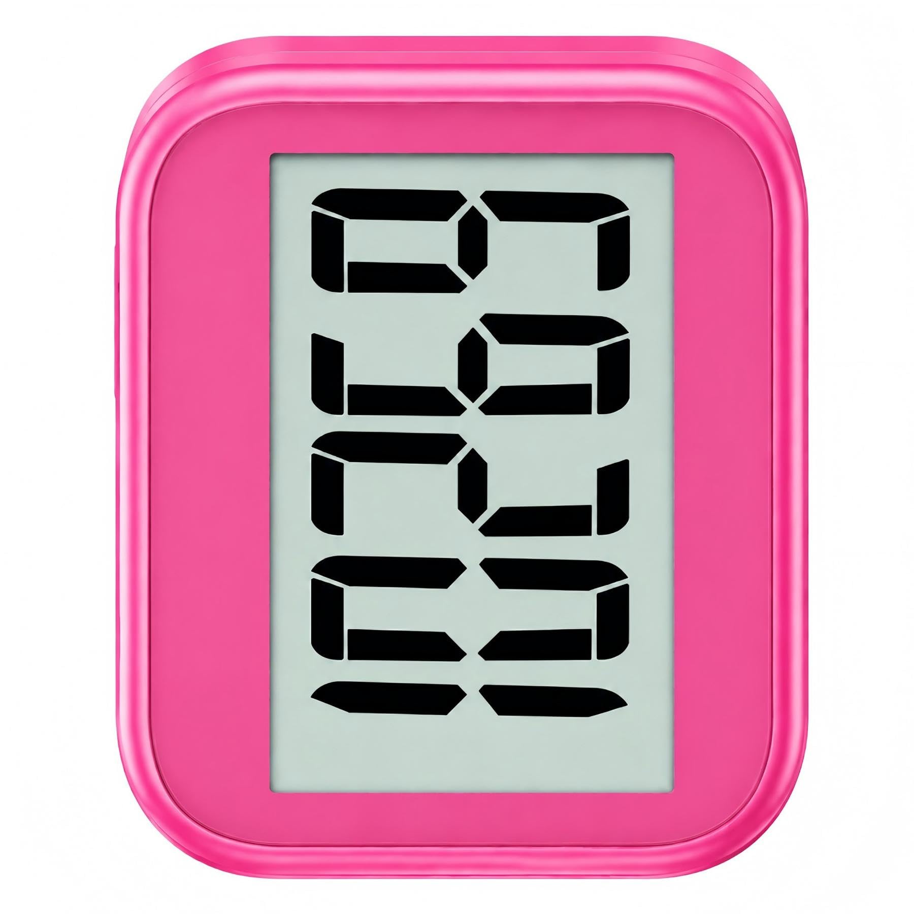Pedometer for Walking, Simple Step Counter with Large Digital Display, Step Counter with Removable Clip Lanyard, Accurately Track Steps for Seniors