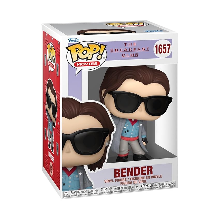 Funko Pop! Movies: The Breakfast Club - Bender - Figura in Vinile da Collezione - Idea Regalo - Merchandising Ufficiale - Giocattoli per Bambini e Adulti - Movies Fans - Figura per i Collezionisti