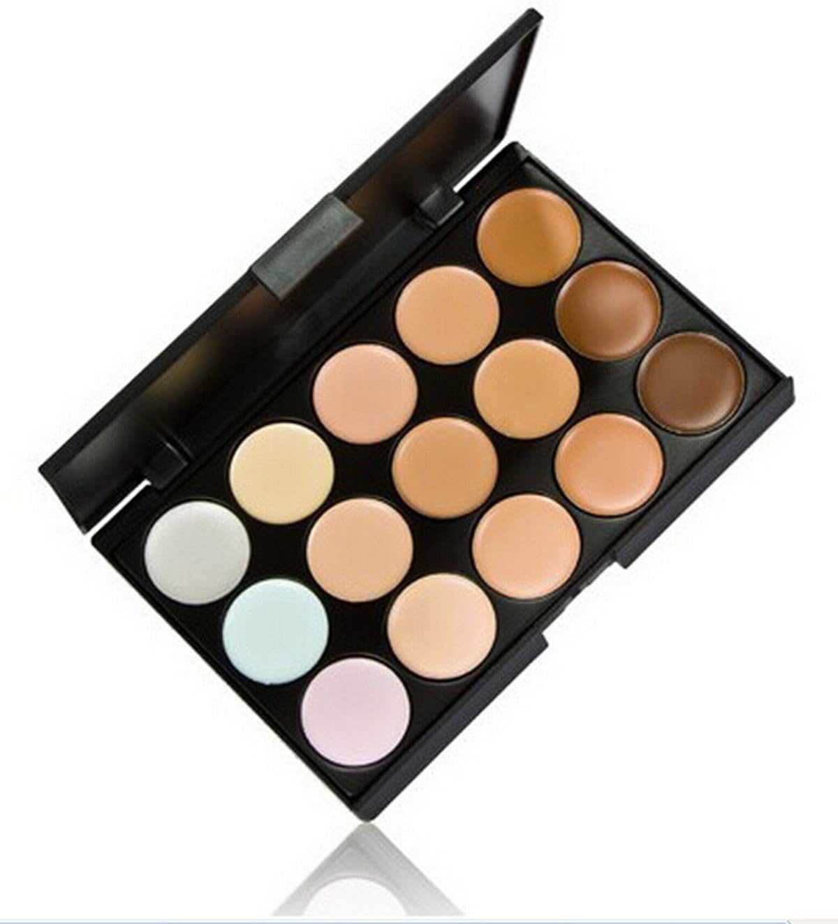 LyDia® 15 Colours Cream Concealer/Highlight/Face Contour Camouflage Palette Dull/Redness Skin/Black Circle kit set