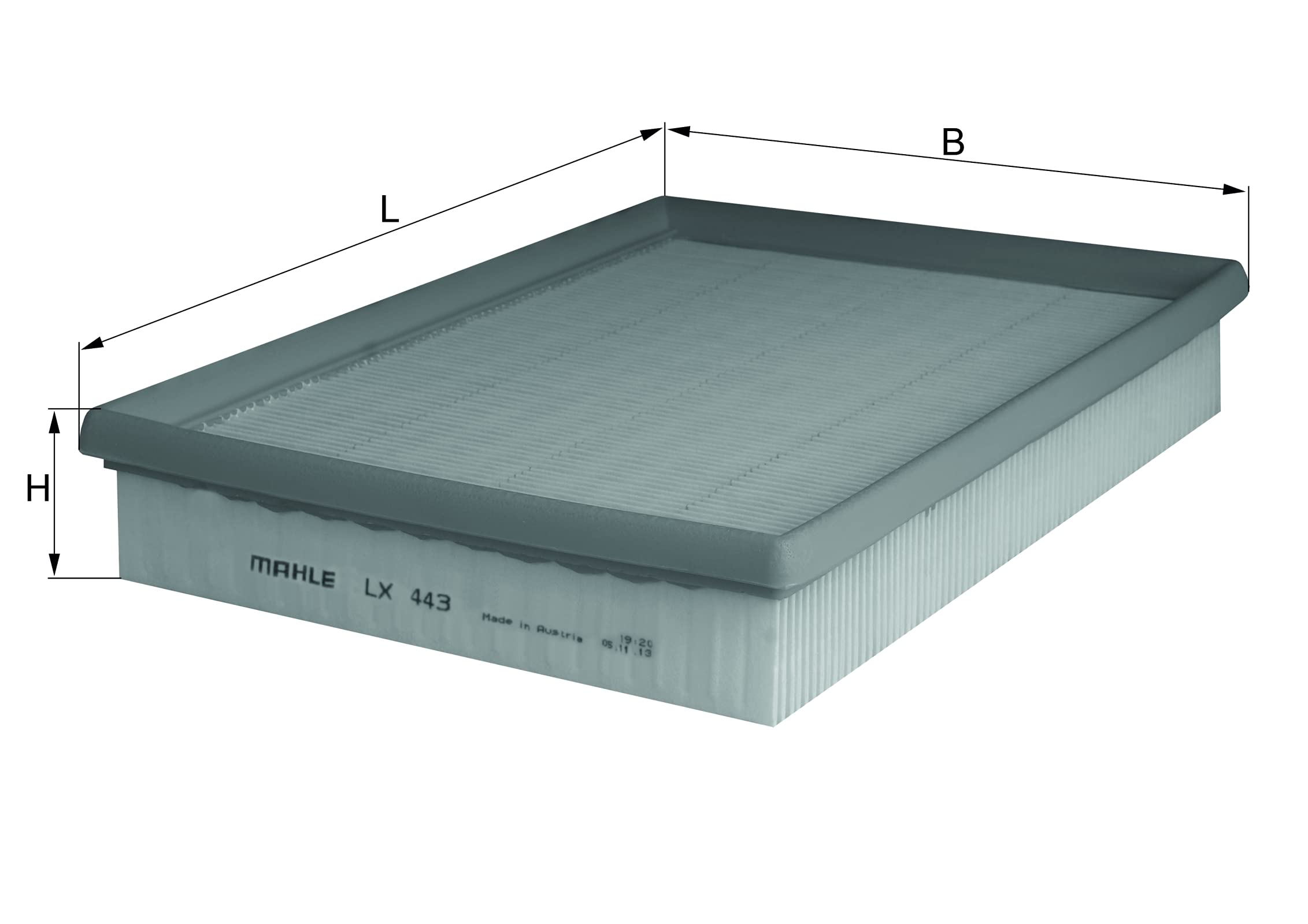 ✅Fits FILTRY KNECHT / MAHLE LX 443 VOLVO'S AIR FILTER  ⭐UK Seller⭐