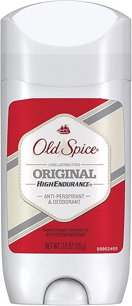 Old Spice High Endurance Anti-Perspirant & Deodorant, Original 3 oz (Pack of 5)