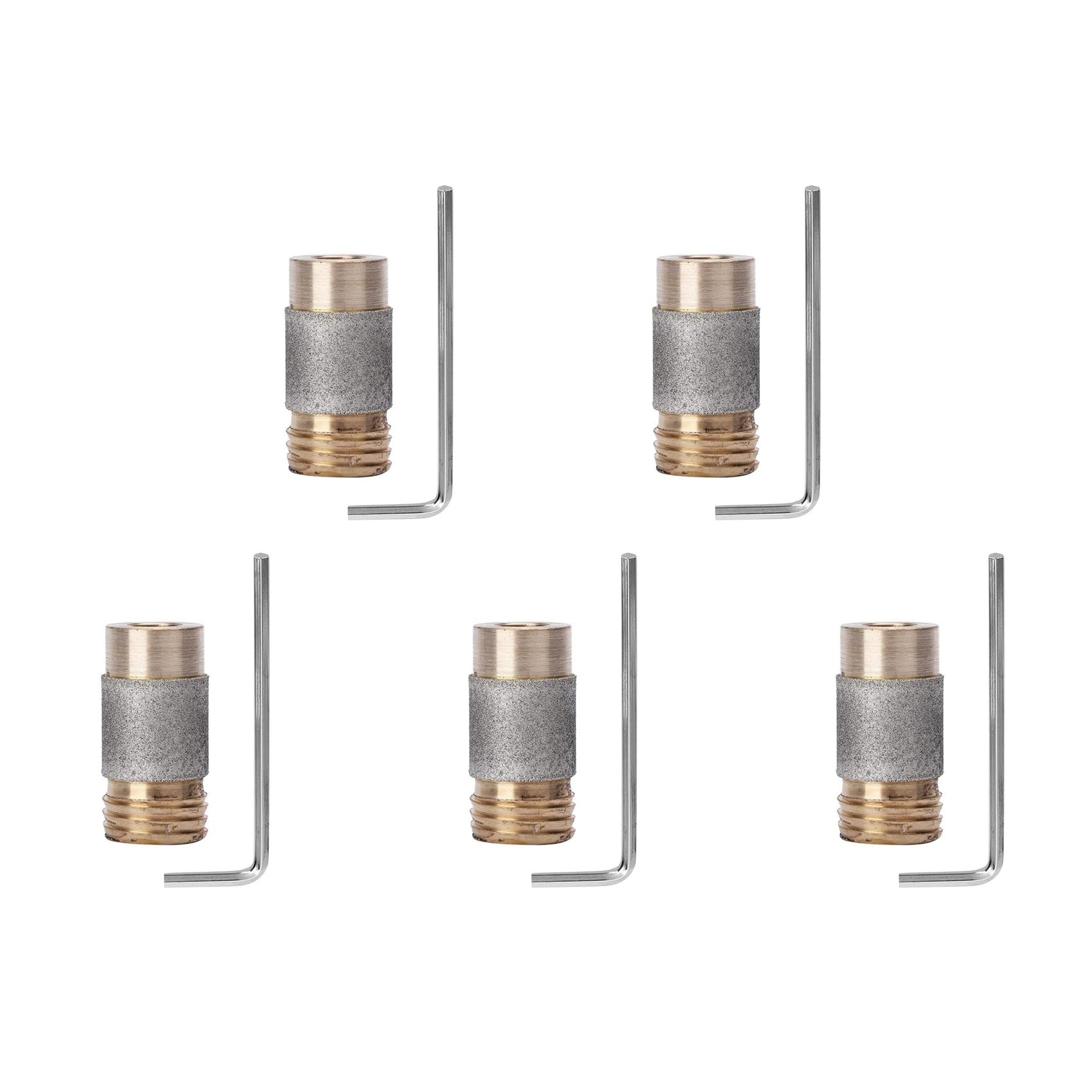 ISKDJBJG 5X MCBL58 Diamond Grinding Bit Ceramic Glass Abrasive Tool Mini Portable for Diamond Glass Grinder for Stone Edge Grind