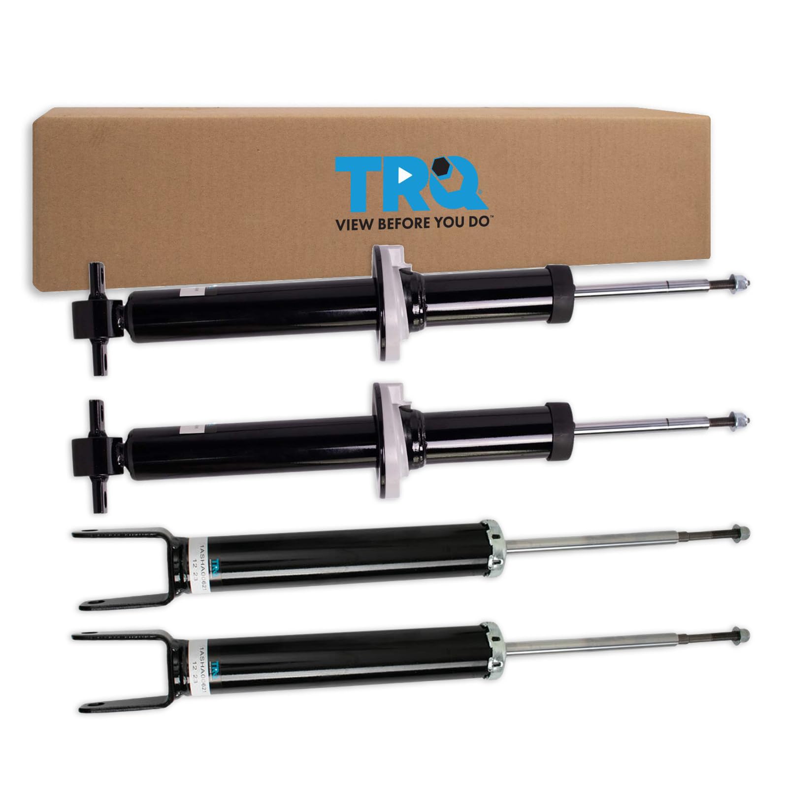TRQ Front and Rear Shock Absorber Set Compatible with 2008-2012 ...