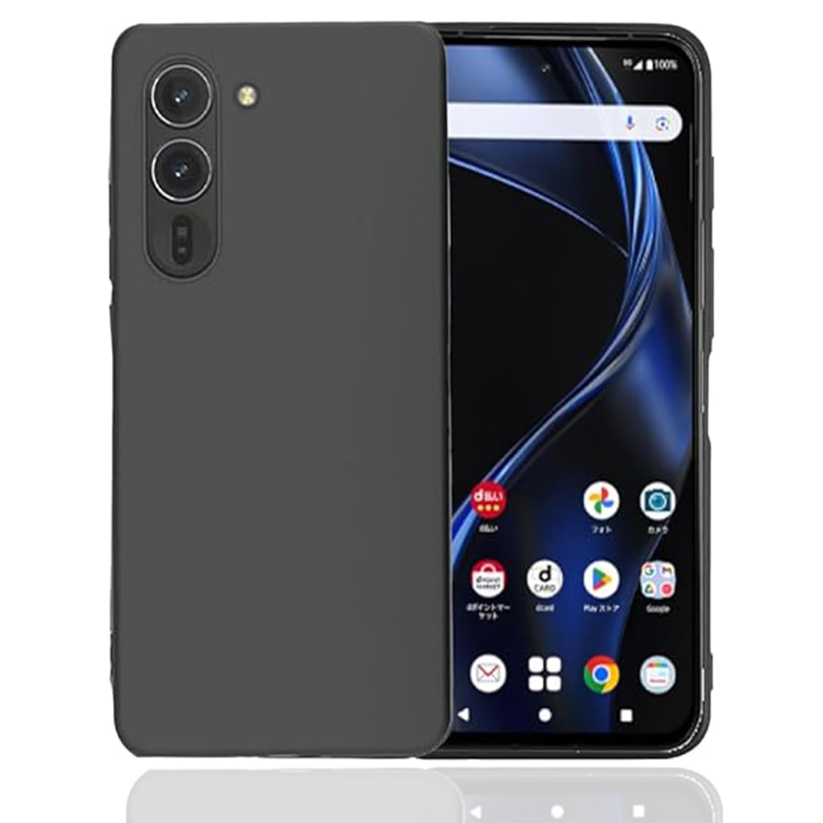 Amazon.co.jp: 対応 Arrows Alpha/F-51F 2025 (マットブラック)磨り